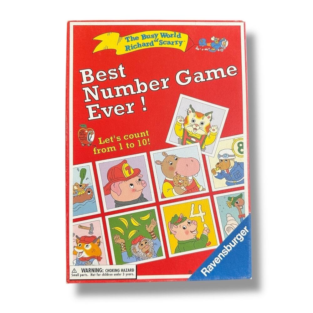 Ravensburger Richard Scarry Best Number Game Ever